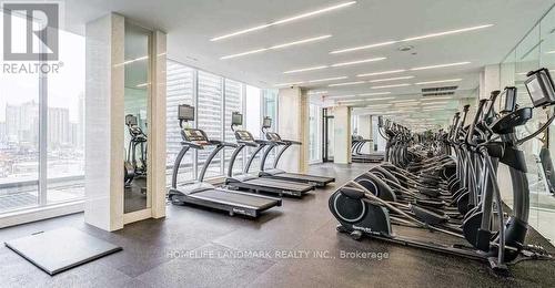 2601 - 11 Bogert Avenue, Toronto, ON - Indoor Photo Showing Gym Room