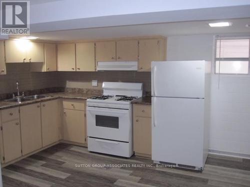 Lower L - 21 Delaware Avenue, Toronto, ON - Indoor Photo Showing Kitchen With Double Sink