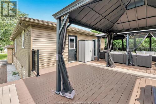 1745 Balfour, Windsor, ON - Outdoor With Deck Patio Veranda With Exterior