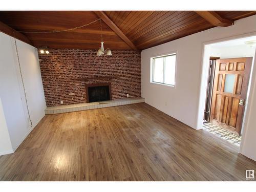 11920 69 St Nw, Edmonton, AB - Indoor With Fireplace