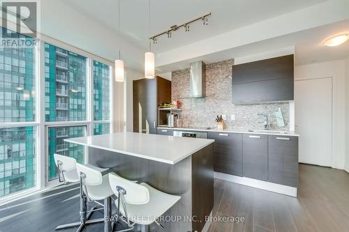 2603 - 9 Bogert Avenue, Toronto, ON - Indoor Photo Showing Kitchen With Upgraded Kitchen