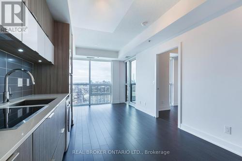 2602 - 318 Richmond Street W, Toronto, ON - Indoor Photo Showing Kitchen With Double Sink