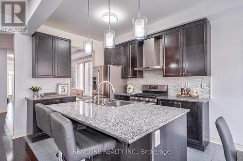 114 Beckett Avenue, Markham, ON - Indoor Photo Showing Kitchen With Double Sink With Upgraded Kitchen