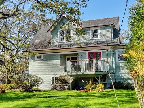 1003 Davie St, Victoria, BC - Outdoor With Deck Patio Veranda