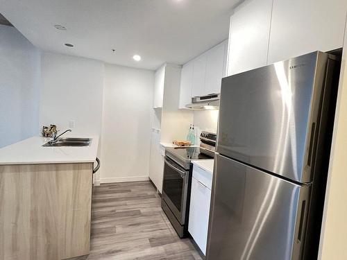 Cuisine - 524-5250 Boul. Henri-Bourassa O., Montréal (Saint-Laurent), QC - Indoor Photo Showing Kitchen With Double Sink