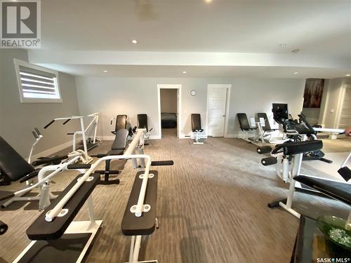 224 Valley Meadow Court, Swift Current, SK - Indoor Photo Showing Gym Room