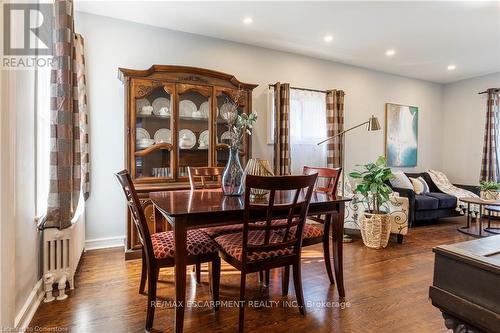 77 Poulette Street, Hamilton, ON - Indoor Photo Showing Dining Room