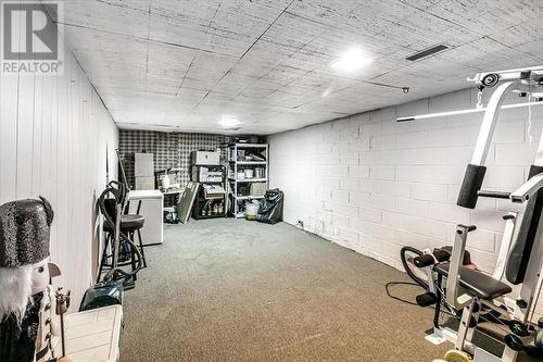 23 Racicot, Greater Sudbury, ON - Indoor Photo Showing Gym Room