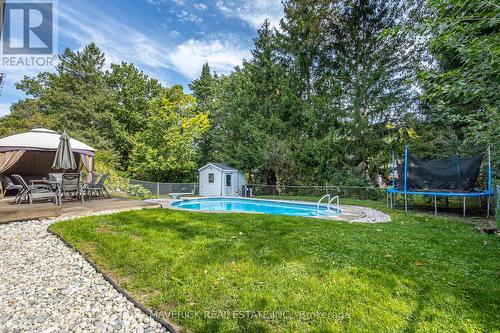 278 Grand View Avenue, London, ON - Outdoor With In Ground Pool With Deck Patio Veranda With Backyard