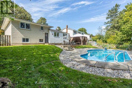 278 Grand View Avenue, London, ON - Outdoor With In Ground Pool With Backyard