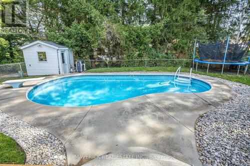 278 Grand View Avenue, London, ON - Outdoor With In Ground Pool With Backyard