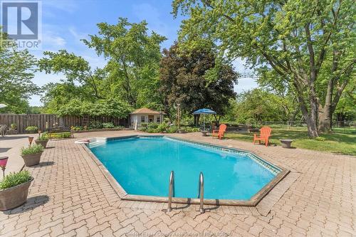 237 East Pike Creek, Lakeshore, ON - Outdoor With In Ground Pool With Backyard