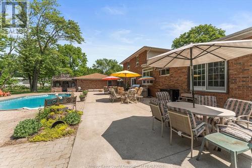 237 East Pike Creek, Lakeshore, ON - Outdoor With In Ground Pool With Deck Patio Veranda