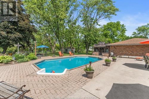 237 East Pike Creek, Lakeshore, ON - Outdoor With In Ground Pool With Backyard