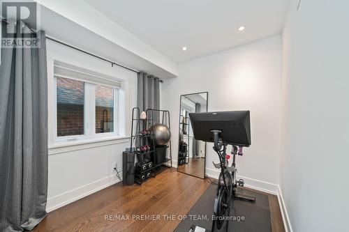 56A Bellman Avenue, Toronto (Alderwood), ON - Indoor Photo Showing Gym Room