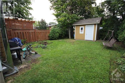 Fenced in Yard with Utility Shed - 5 Oran Avenue, Cornwall (717 - Cornwall), ON - Outdoor