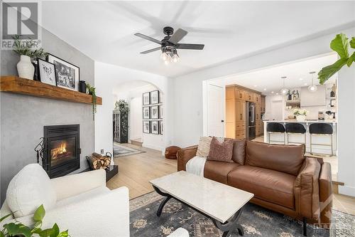 76 Hidden River Road, Arnprior, ON - Indoor Photo Showing Living Room With Fireplace