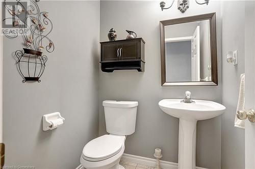 2-pc main floor powder room - 15 Gregg Court Unit# 1, Kitchener, ON - Indoor Photo Showing Bathroom