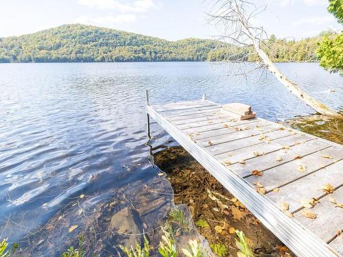 Aerial photo - 399 Ch. Du Lac-Chevreuil, Amherst, QC - Outdoor With Body Of Water With View