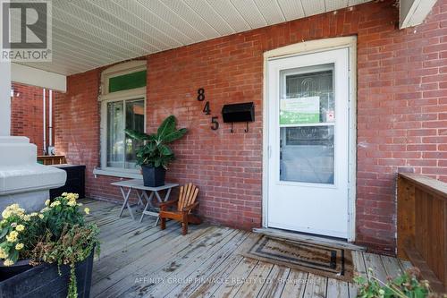 845 Sherburne Street, Peterborough (Otonabee), ON - Outdoor With Deck Patio Veranda With Exterior