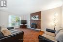 11752 Sheppard Avenue E, Toronto, ON  - Indoor Photo Showing Living Room With Fireplace 