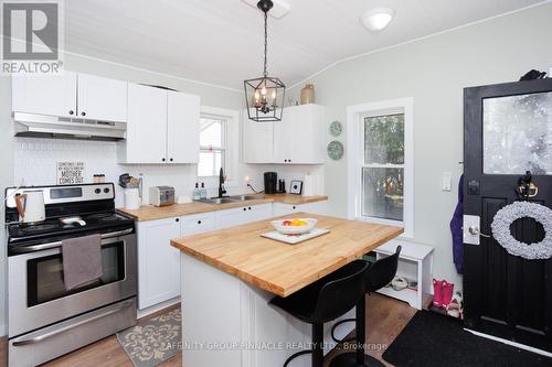 38 St Patrick Street, Kawartha Lakes (Lindsay), ON - Indoor Photo Showing Kitchen With Double Sink