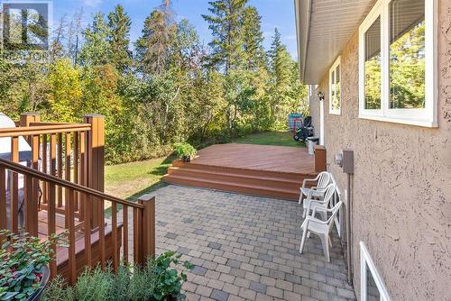 Second wood deck in back yard - 209, 27475 Township Road 380, Rural Red Deer County, AB 