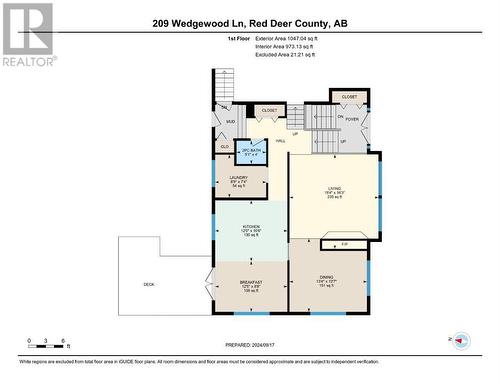 Main level layout - 209, 27475 Township Road 380, Rural Red Deer County, AB 