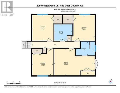 Upper level layout - 209, 27475 Township Road 380, Rural Red Deer County, AB 