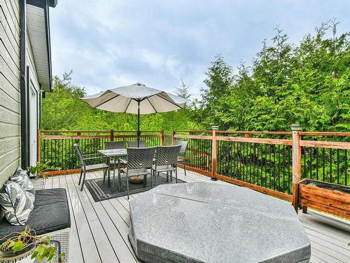 Balcon - 71 Rue Alarie, Val-David, QC - Outdoor With Deck Patio Veranda With Exterior