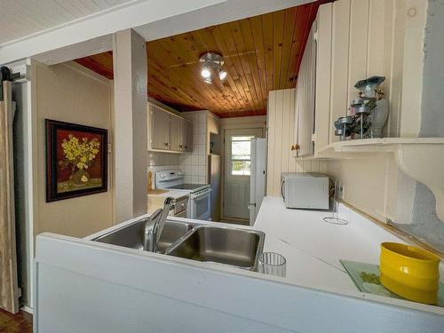 Kitchen - 295 Rue Latour, Mont-Tremblant, QC - Indoor Photo Showing Kitchen With Double Sink