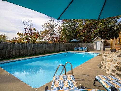 Piscine - 2155 Rue Des Perdreaux, Sainte-Adèle, QC - Outdoor With In Ground Pool With Backyard