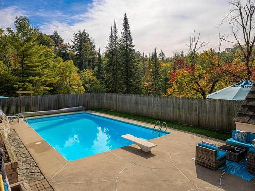 Piscine - 2155 Rue Des Perdreaux, Sainte-Adèle, QC - Outdoor With In Ground Pool With Backyard