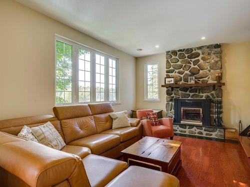 Salon - 2155 Rue Des Perdreaux, Sainte-Adèle, QC - Indoor Photo Showing Living Room With Fireplace