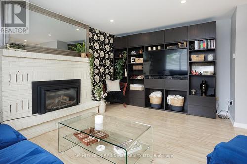 1 Lindway Place, Kawartha Lakes (Lindsay), ON - Indoor Photo Showing Living Room With Fireplace