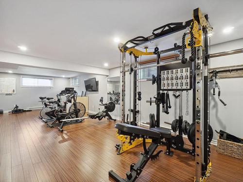 Salle d'exercice - 2748 Rue Des Abeilles, Laval (Auteuil), QC - Indoor Photo Showing Gym Room