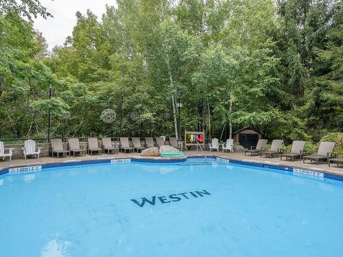 Pool - 425-100 Ch. De Kandahar, Mont-Tremblant, QC - Outdoor With In Ground Pool With Backyard