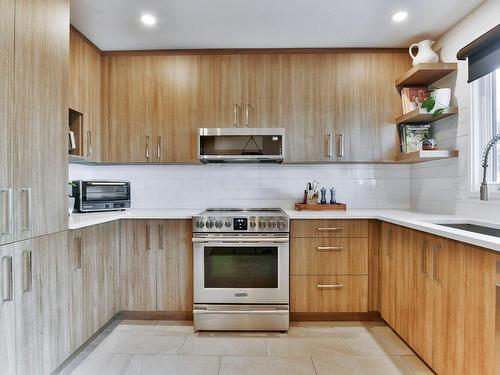 Cuisine - 287 Rue Frigon, Repentigny (Le Gardeur), QC - Indoor Photo Showing Kitchen With Upgraded Kitchen