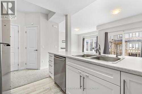 111 - 77 Diana Avenue, Brantford, ON - Indoor Photo Showing Kitchen With Double Sink