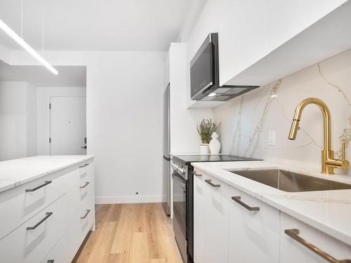 Cuisine - 401-1020 Rue Levert, Montréal (Verdun/Île-Des-Soeurs), QC - Indoor Photo Showing Kitchen With Upgraded Kitchen