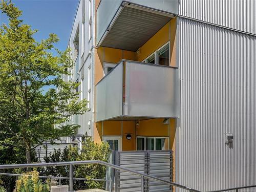 312-767 Tyee Rd, Victoria, BC - Outdoor With Balcony With Exterior