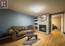 B - 286 Grange Road, Guelph (Grange Hill East), ON  - Indoor Photo Showing Living Room With Fireplace 