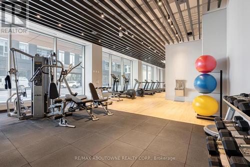 B0402 - 133 Bronte Road, Oakville, ON - Indoor Photo Showing Gym Room