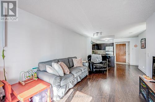 608 - 30 Clegg Road S, Markham, ON - Indoor Photo Showing Living Room With Fireplace