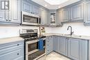 3686 Mccarthy Drive, Clearview, ON  - Indoor Photo Showing Kitchen With Double Sink 