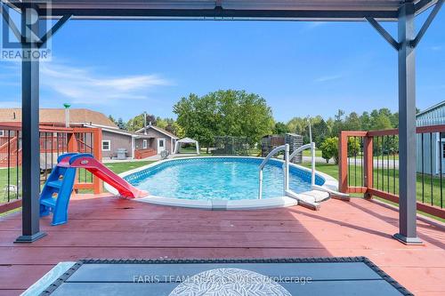 3686 Mccarthy Drive, Clearview, ON - Outdoor With Above Ground Pool