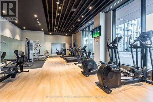 B0501 - 133 Bronte Road, Oakville, ON - Indoor Photo Showing Gym Room