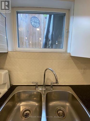 Bsmt A - 135 Bonham Bsmt Boulevard, Mississauga, ON - Indoor Photo Showing Kitchen With Double Sink