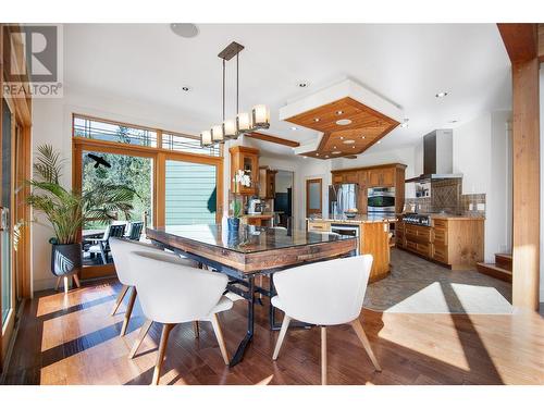 2388 Lawrence Road, Lumby, BC - Indoor Photo Showing Dining Room