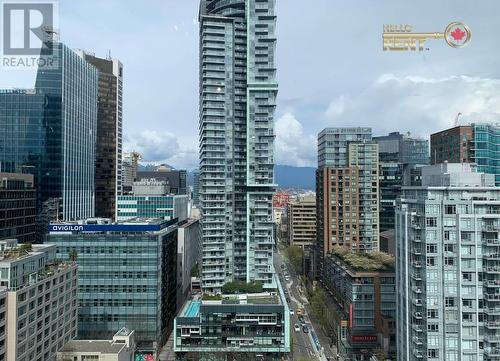 2202 535 Smithe Street, Vancouver, BC - Outdoor With Facade